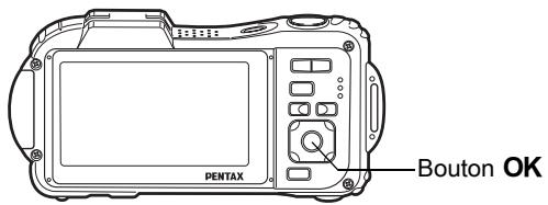 PENTAX WG-3 - Affichage du mode horloge - 1