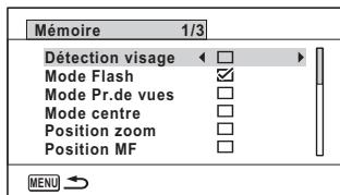PENTAX WG-3 - Appuyez sur le bouton de navigation (▶). - 2