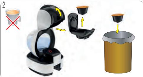 KRUPS LUMIO YY3042FD, LUMIO YY3043FD, LUMIO YY3044FD - AUCUN LIQUIDE NE SORT - CAPSULE / INJECTEUR BOUCHÉ(E)? - 3