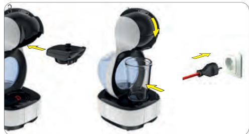 KRUPS LUMIO YY3042FD, LUMIO YY3043FD, LUMIO YY3044FD - PREMIÈRE MISE EN SERVICE - 3