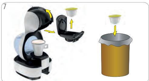 KRUPS LUMIO YY3042FD, LUMIO YY3043FD, LUMIO YY3044FD - DEUX CAPSULES (P. EX. CAPPUCCINO) - 7