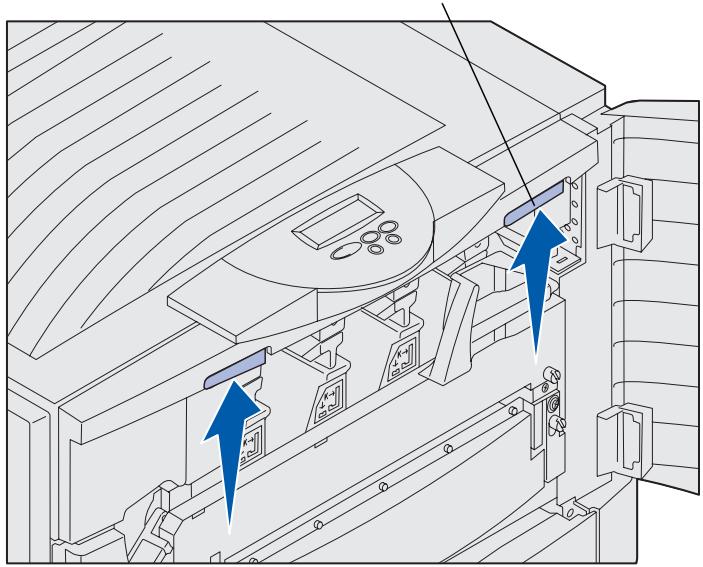 LEXMARK C912 - Öffnen der oberen Abdeckung - 3