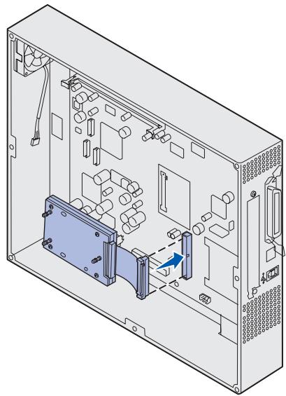 LEXMARK C912 - Installieren einer Festplatte - 1