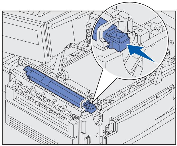 LEXMARK C912 - Installieren der Auftragsrolle der Fixierstation - 3