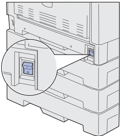 LEXMARK C912 - Installieren einer optionalen Zuführung mit hoher Kapazität - 10