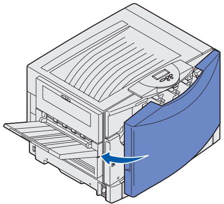 LEXMARK C912 - Schlieben der oberen Abdeckung - 3