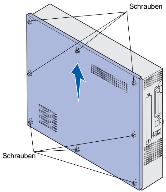 LEXMARK C912 - Entfernen der Systemplatinenabdeckung - 2