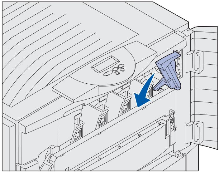 LEXMARK C912 - Öffnen der oberen Abdeckung - 2