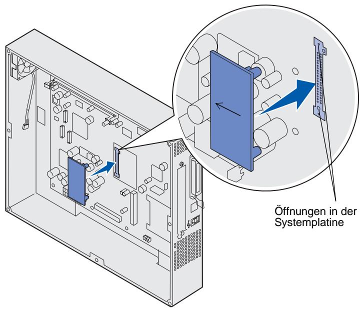 LEXMARK C912 - Installieren von Firmware-Karten - 2