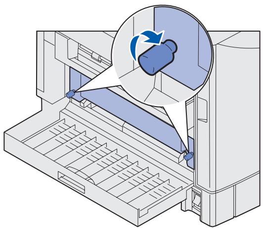 LEXMARK C912 - Installieren einer optionalen Duplexinheit - 4