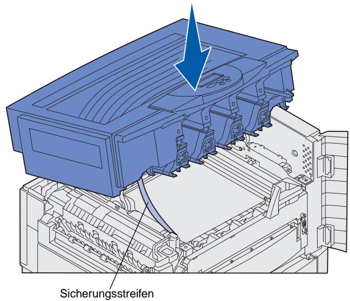 LEXMARK C912 - Öffnen der oberen Abdeckung - 5