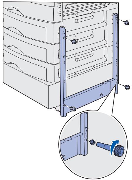LEXMARK C912 - Anbringen des Montagerahmens - 2