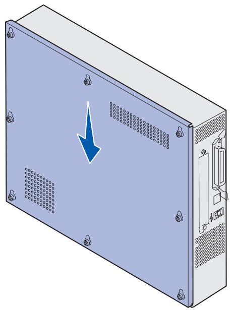 LEXMARK C912 - Wiederanbringen der Systemplatinenabdeckung - 2
