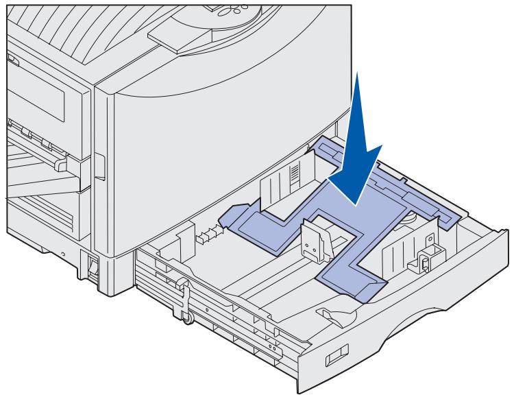 LEXMARK C912 - Einlagen von Papier in die Papierfacher - 2