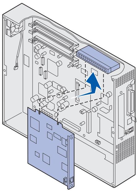 LEXMARK C912 - Installieren von Optionskarten - 2