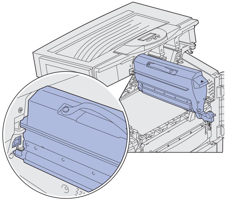 LEXMARK C912 - Einsetzen der Druckkassetten - 4