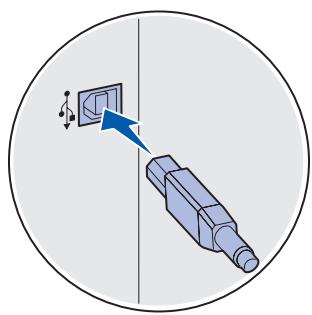 LEXMARK C912 - Anschlieben eines Kabels für den lokalen Druck - 1