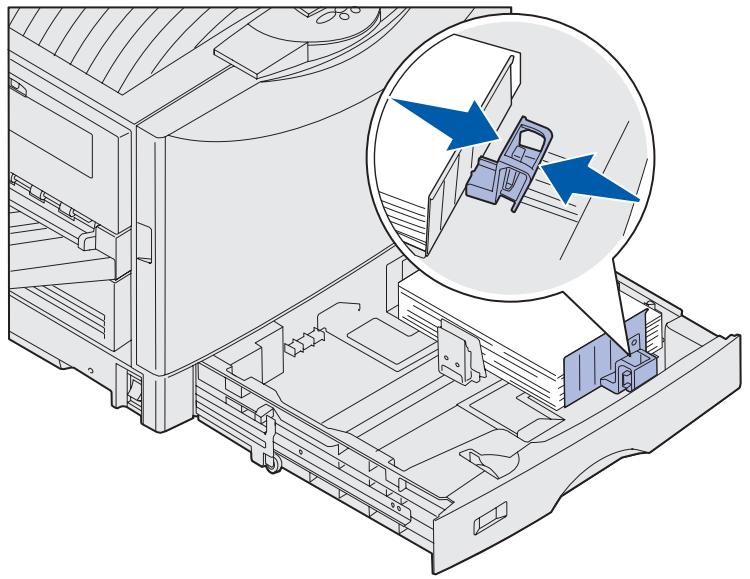 LEXMARK C912 - Einlagen von Papier in die Papierfacher - 6