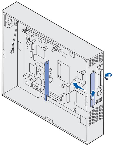 LEXMARK C912 - Installieren von Optionskarten - 1