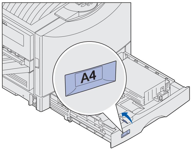 LEXMARK C912 - Einlagen von Papier in die Papierfacher - 7