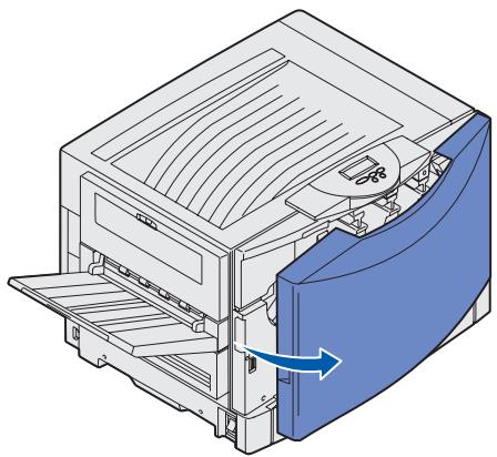LEXMARK C912 - Öffnen der oberen Abdeckung - 1