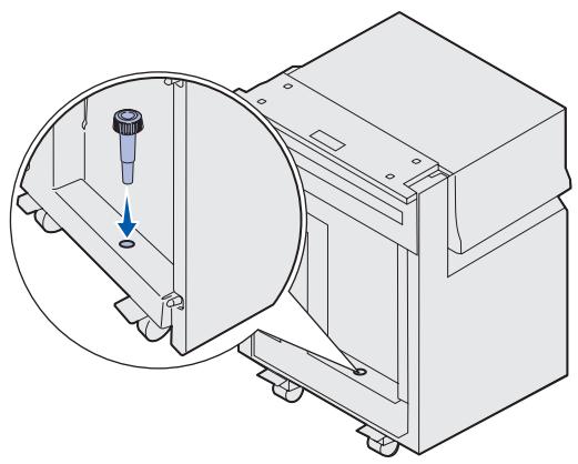 LEXMARK C912 - Anbringen des Montagerahmens - 3