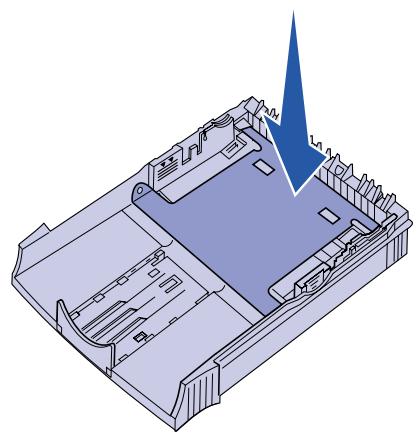 LEXMARK E322 - Einlagen von Papier in das zusätzliche Fach 2 - 2