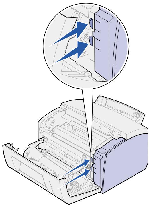 LEXMARK E322 - Entfernen der seitlichen Druckerabdeckung - 2