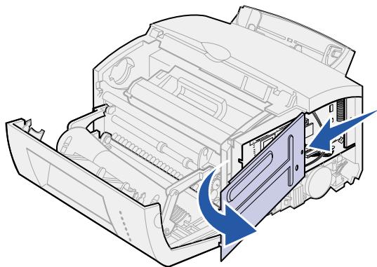 LEXMARK E322 - Entfernen der Systemplatinenabdeckung - 2