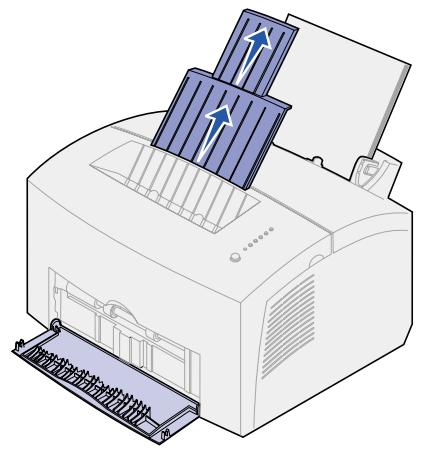 LEXMARK E322 - Einlagen von Papier in Fach 1 - 5