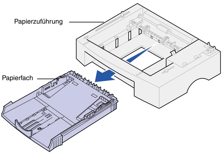 LEXMARK E322 - Schritt 4: Installieren des zusätzlichen Fachs 2 - 1