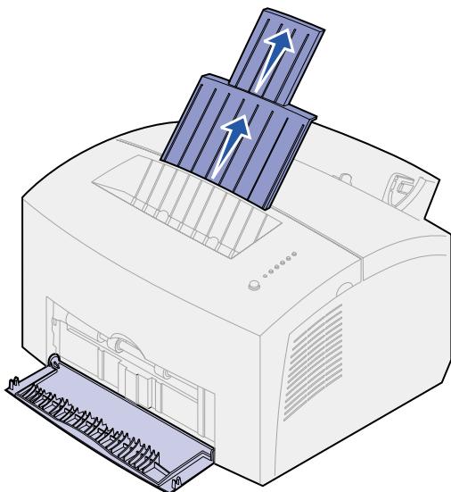 LEXMARK E322 - Einlagen von Papier in die manuelle Einzelblattzuführung - 1