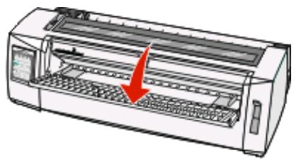 LEXMARK FORMS PRINTER 2500 - Chargement manuel d'une feuille simple ou d'une enveloppe - 3