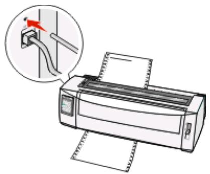 LEXMARK FORMS PRINTER 2500 - Impression d'une page de configuration du réseau - 1