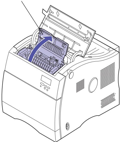 LEXMARK OPTRA C710 - Pour installer l'unité de fusion : - 1