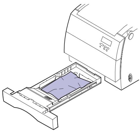 LEXMARK OPTRA C710 - bourrage papier - 1