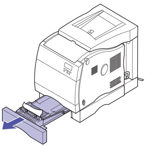 LEXMARK OPTRA C710 - bourrage papier - 9