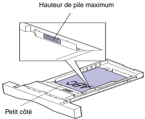 LEXMARK OPTRA C710 - Chargement de papier dans les tiroirs - 4