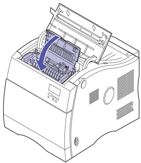 LEXMARK OPTRA C710 - Remplacement du rouleau anti-adhérent - 7