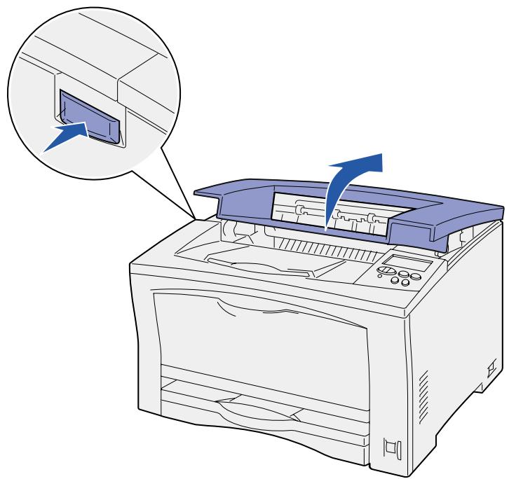 LEXMARK W812 - Schritt 5: Einsetzen der Druckkassette - 1