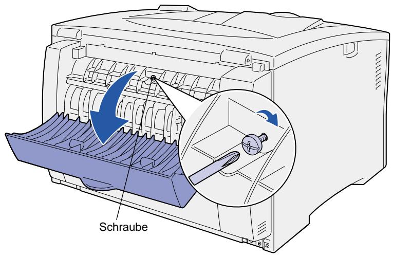 LEXMARK W812 - Schritt 4: Installieren einer optionalen Duplexinheit - 3