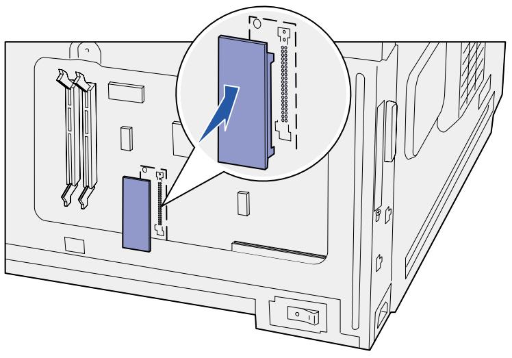 LEXMARK W812 - Installieren einer Firmware-Karte - 2