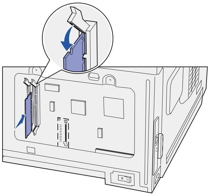 LEXMARK W812 - Installieren einer Speicherkarte - 1