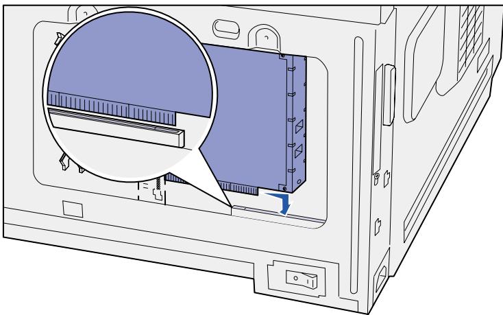LEXMARK W812 - Installieren einer Optionskarte - 5
