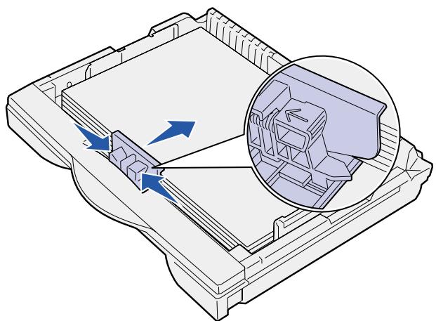 LEXMARK W812 - Einlagen von Papier im Format Letter, A4, A5 oder JIS B5 - 4