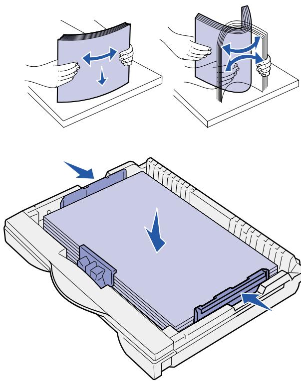 LEXMARK W812 - Einlagen von Papier im Format Letter, A4, A5 oder JIS B5 - 3