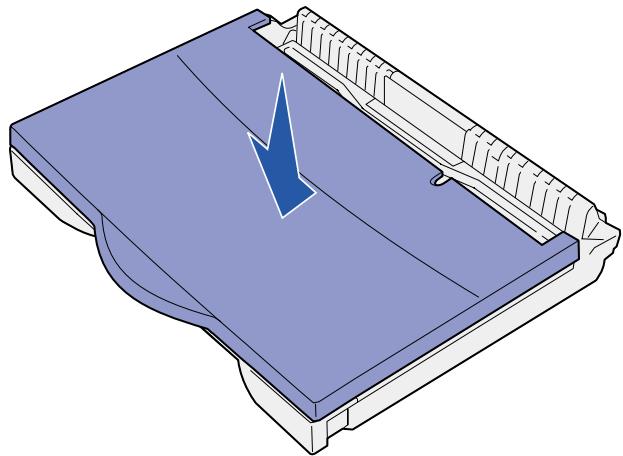 LEXMARK W812 - Einlagen von Papier im Format Letter, A4, A5 oder JIS B5 - 5
