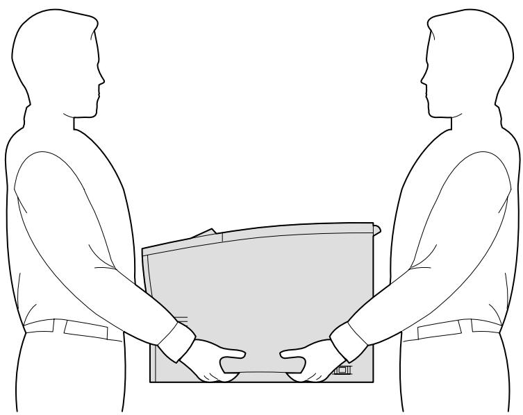 LEXMARK W812 - Schritt 3: Positionieren des Druckers - 1