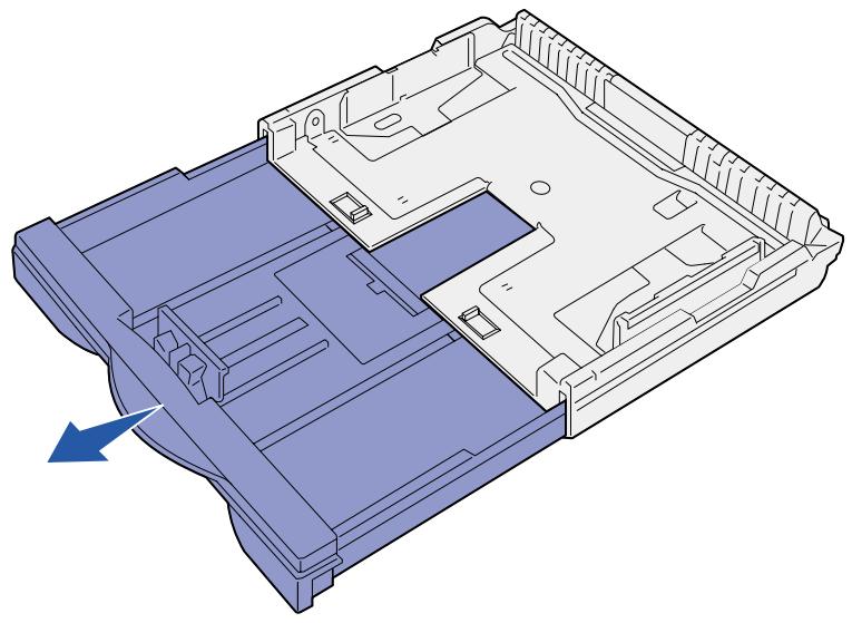 LEXMARK W812 - Einlagen von Papier im Format A3, JIS B4, Legal, 8,5x13 oder 11x17 - 3