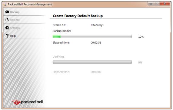 PACKARD BELL DOT SC/VW-001FR,  DOT SC-001FR - Wichtig: Es wird empfohlen, möglichst umgehend jeder Art von Sicherungsmedium anzufertigen. - 2
